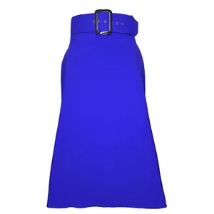 دامن زنانه مدل dmk10bl رنگ کاربنی 