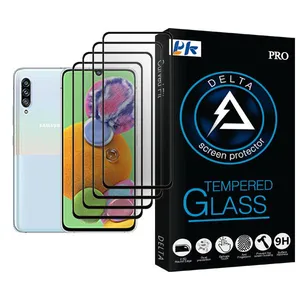 PK Delta Glass MIX004 Screen Protector For Samsung Galaxy A90 5G Pack Of 4