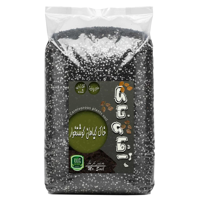 خاک گیاهان گوشتخوار آقای خاک مدل 20LTR وزن 10 کیلوگرم
