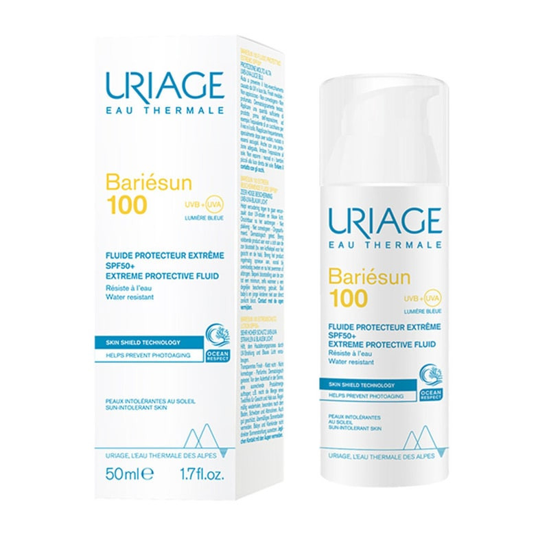 کرم ضد آفتاب بدون رنگ اوریاژ SPF 100 مدل بریسان مناسب پوست های حساس حجم 50 میلی لیتر