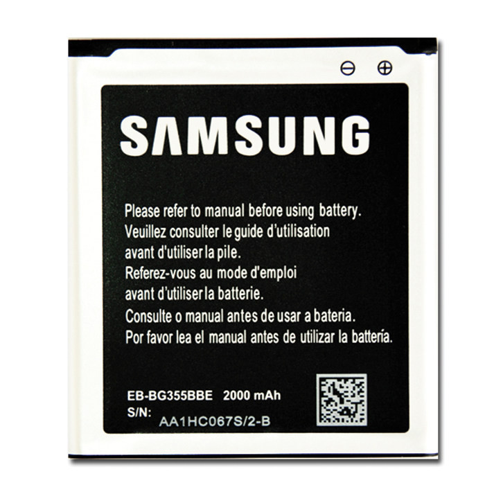 باتری موبایل مدل EB-BG355BBE ظرفیت 2000 میلی آمپر ساعت مناسب برای گوشی سامسونگ Galaxy Core2