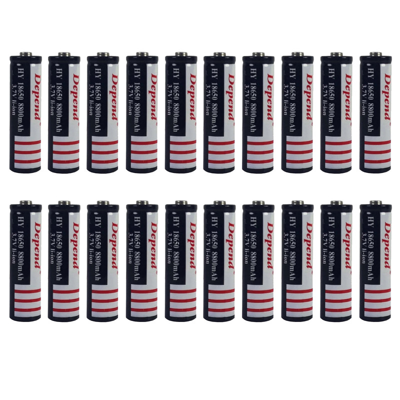 باتری لیتیوم یون قابل شارژ دیپند مدل HY ظرفیت 8800 میلی آمپر ساعت بسته 5 عددی