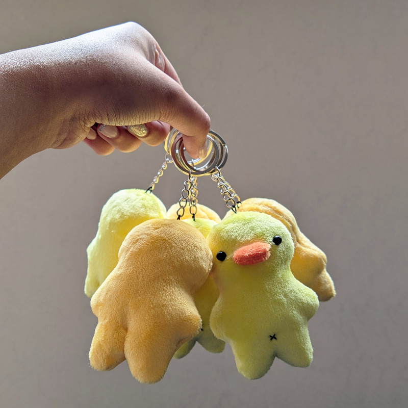 جاکلیدی دخترانه مدل جوجه ی خنگ