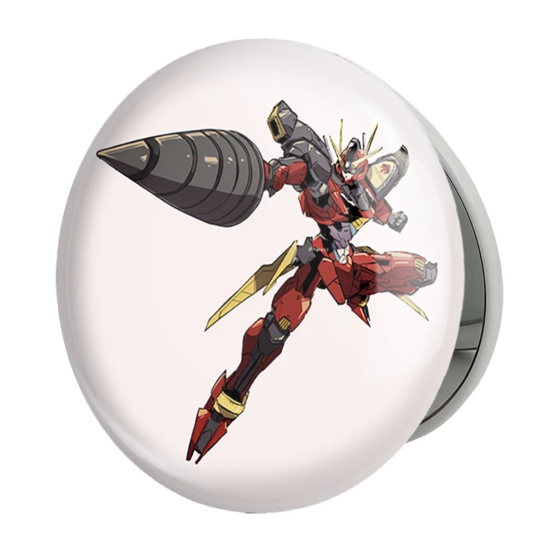 آینه جیبی خندالو طرح انیمه گورن لاگان مدل تاشو کد 32310