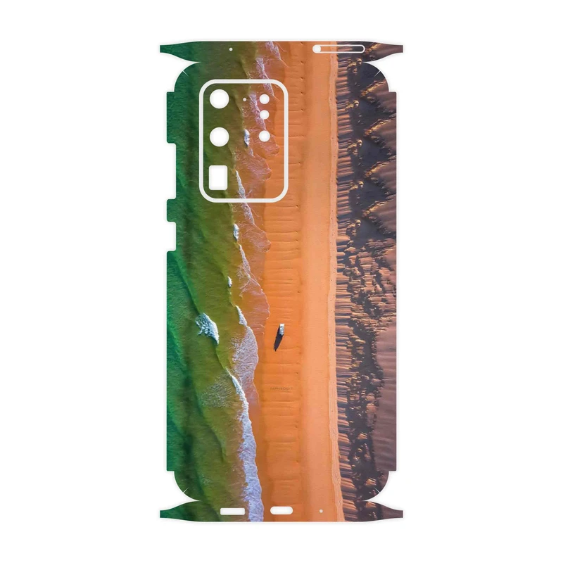 برچسب پوششی ماهوت مدل Beach and Green Sea-FullSkin مناسب برای گوشی موبایل سامسونگ Galaxy S20 Ultra