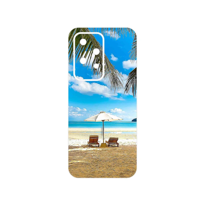 برچسب پوششی ماهوت مدل Beach مناسب برای گوشی موبایل آنر 200 Lite