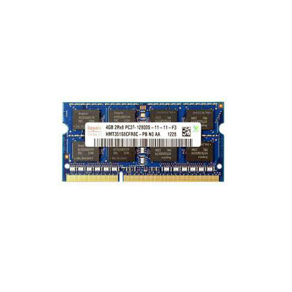 رم لپ تاپ DDR3L دو کاناله 1600 مگاهرتز CL11 مدل اس کی هاینیکس ظرفیت 4 گیگابایت