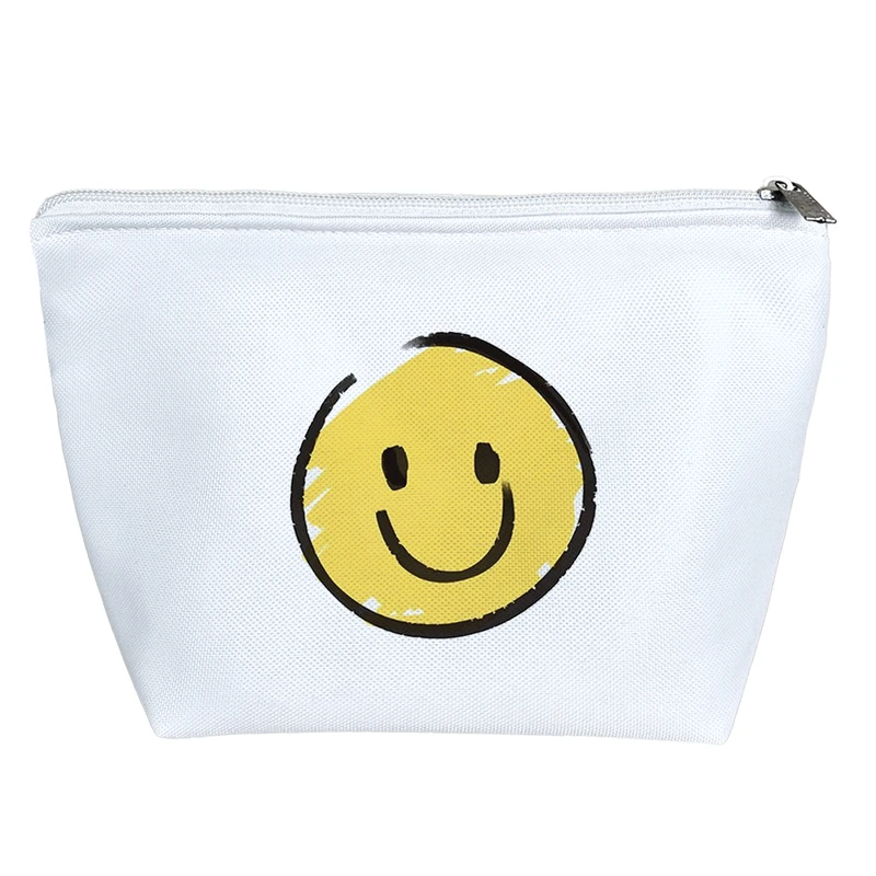 کیف لوازم آرایش دخترانه خندالو مدل ایموجی خنده کد H1953