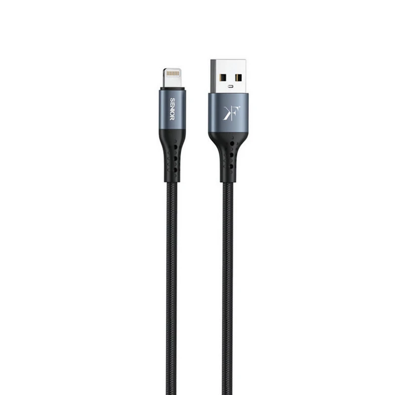 کابل تبدیل USB به لایتنینگ کی اف سنیور مدل S_88IPطول 1.2 متر