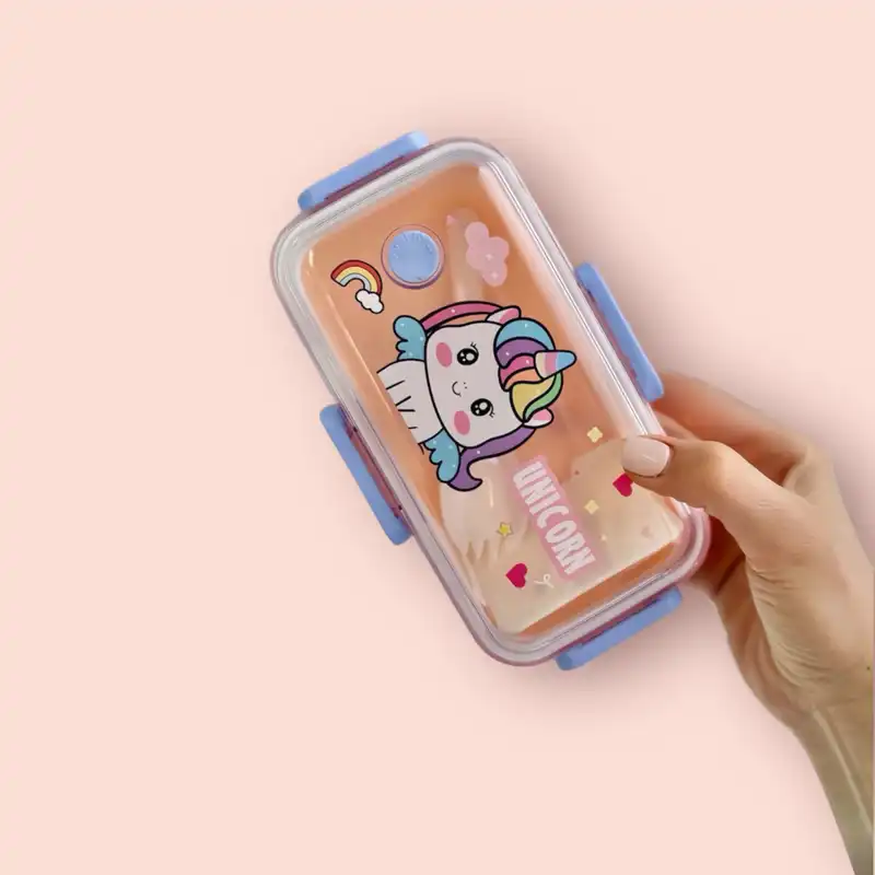 ظرف غذای کودک مدل یونیکورن