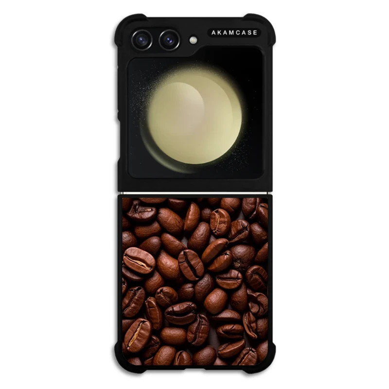 کاور آکام مدل AMC-WSGZFLIP5-COFFEE-2 مناسب برای گوشی موبایل سامسونگ Galaxy Z Flip 5
