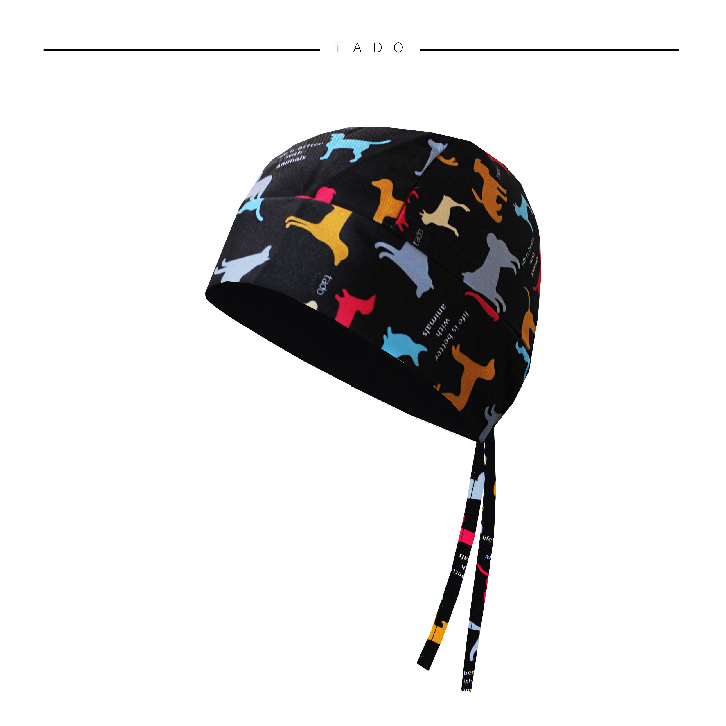 ست کلاه و روپوش پزشکی مردانه تادو مدل RO28