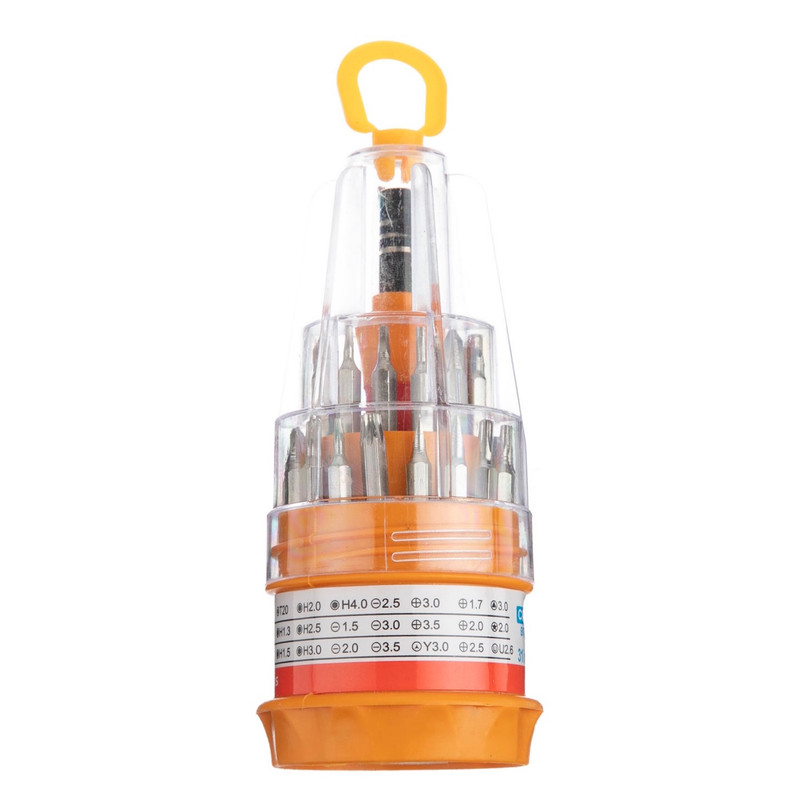 سری پیچ گوشتی جکلی مدل JK-6036C مجموعه 31 عددی