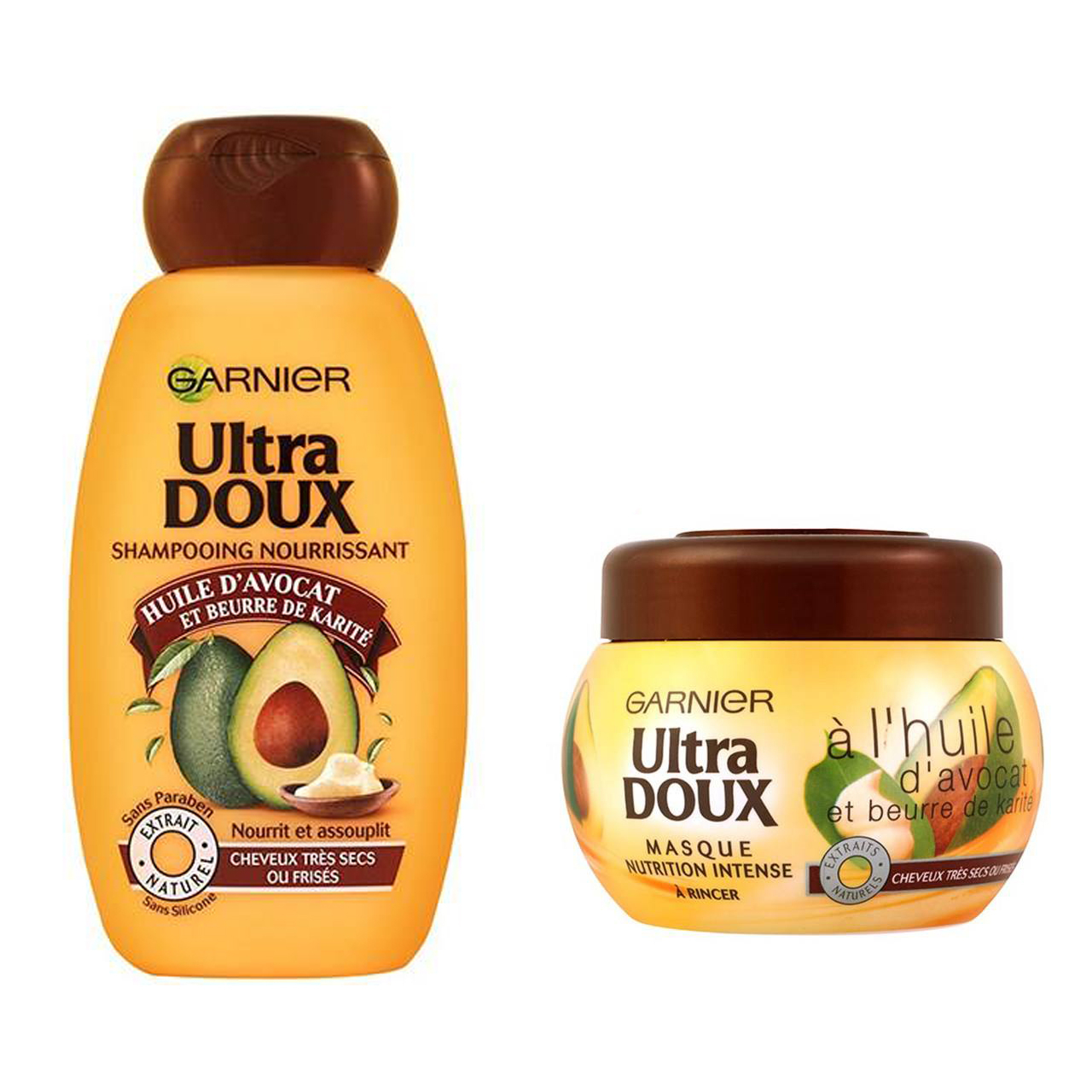 پک لطیف کننده و تغذیه کننده گارنیه سری Ultra Doux مدل Avocado 