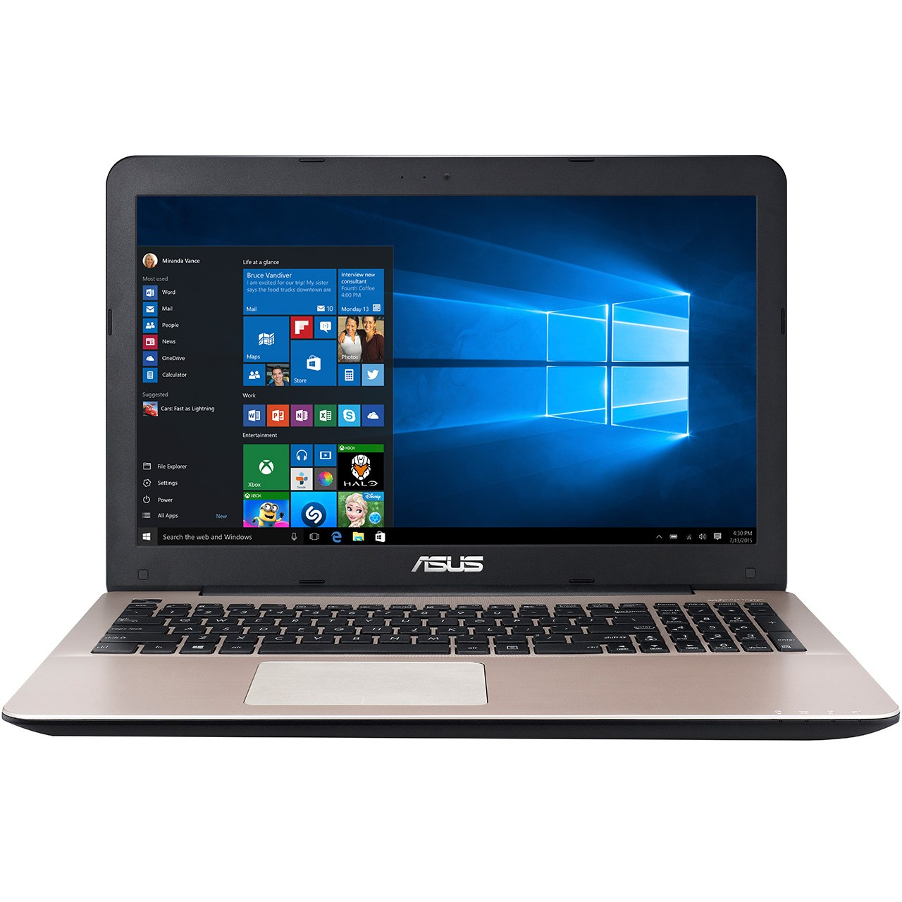 لپ تاپ 15 اینچی ایسوس مدل X555LF