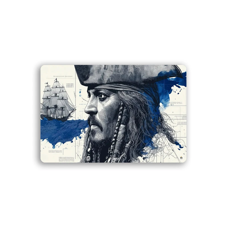 ماوس پد مخصوص بازی شادیت مدل جک اسپارو کد1358 سایز37*24سانتیمتر