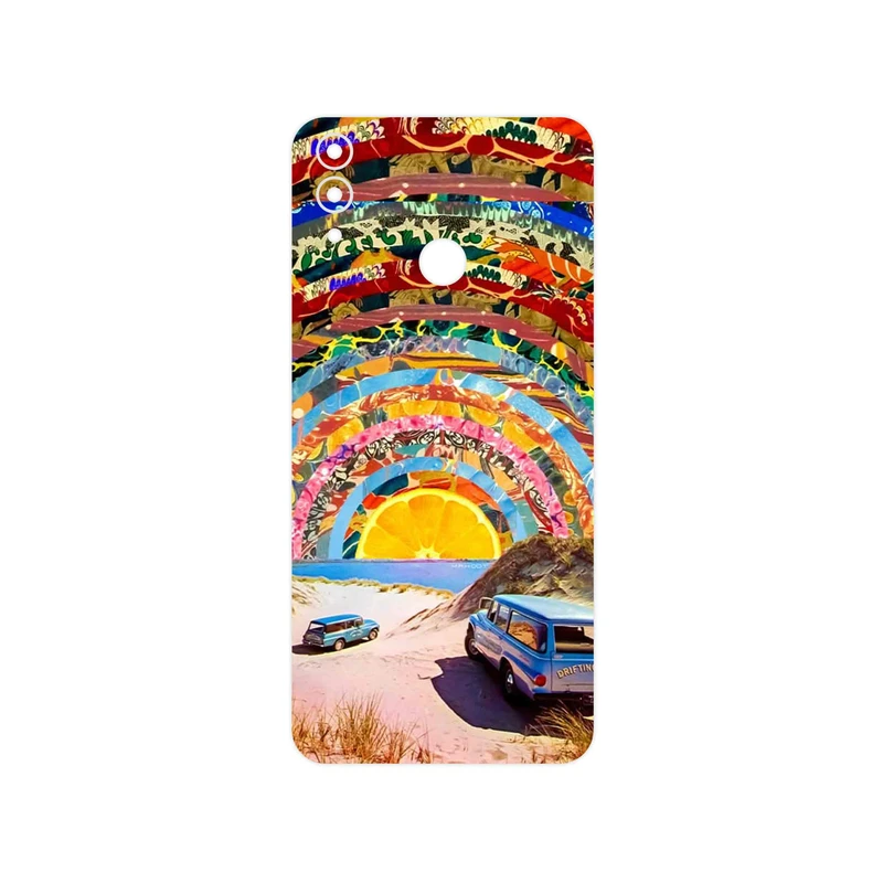 برچسب پوششی ماهوت مدل Collage of Orange Sky مناسب برای گوشی موبایل آنر 8C