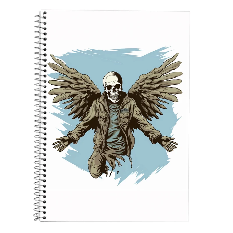 دفتر زبان 50 برگ مدوپد مدل دوخط طرح تایتان Titan کد DF12009