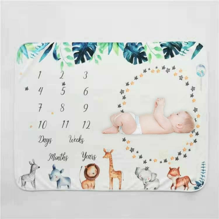 زیرانداز عکاسی ماهگرد کودک کد 0158