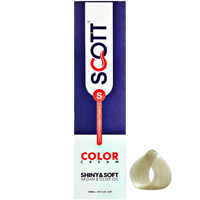 رنگ مو اسکاتس سری High Lights شماره M11 حجم 100 میلی لیتر رنگ زیتونی قطبی