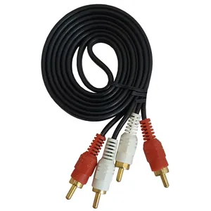 کابل تبدیل 2xRCA به 2xRCA  نپول مدل KCG-AVبه طول 1.5 متر