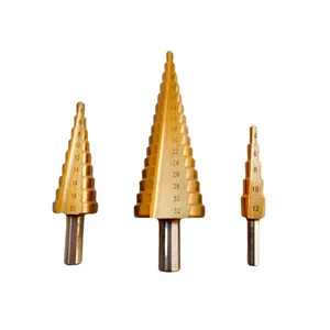 Jumlee 2667 3Pcs Hss Step Drill Set