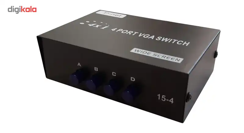 سوییچ چهار پورت VGA مدل VGA-15-4
