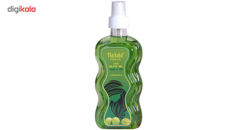 روغن مو ضد ریزش و تقویت کننده مرحبا مدل Olive Oil حجم 175 میلی لیتر