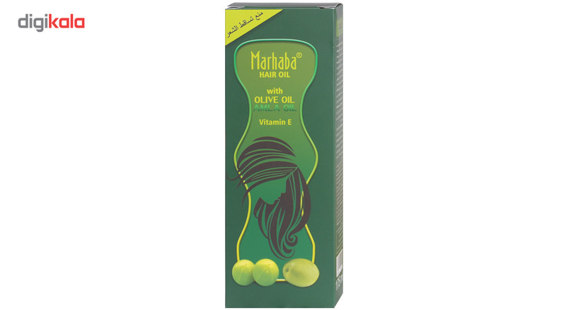 روغن مو ضد ریزش و تقویت کننده مرحبا مدل Olive Oil حجم 175 میلی لیتر