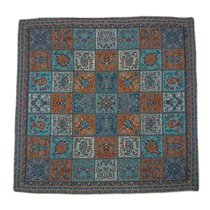 رومیزی ترمه تام طرح خشتی