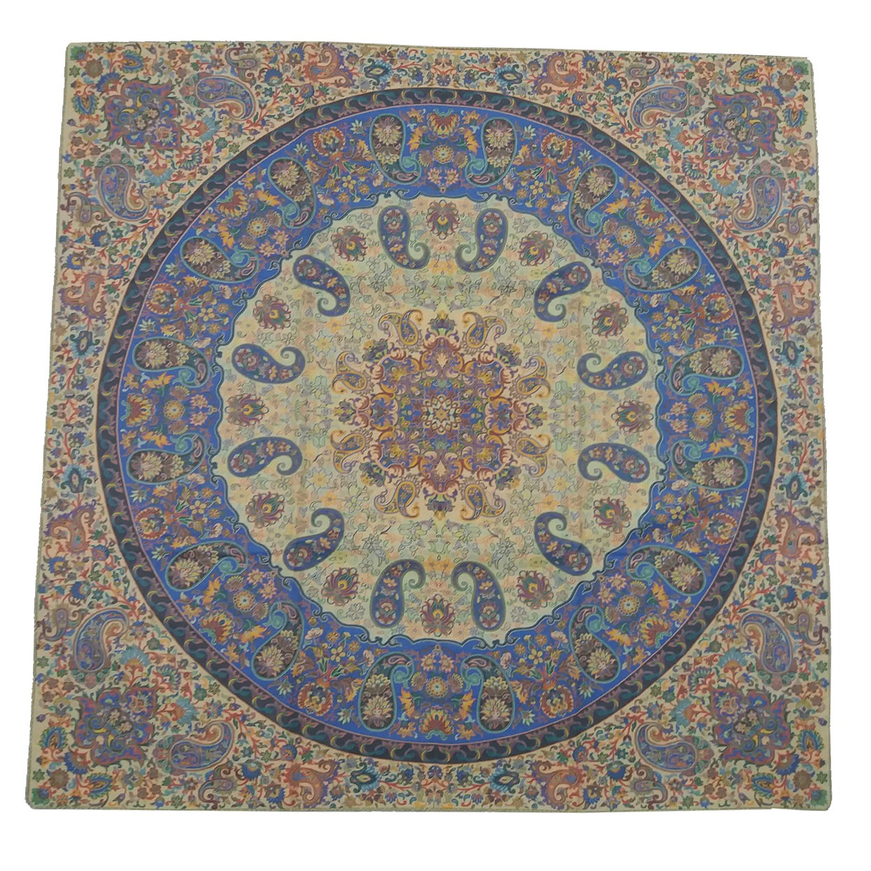 رومیزی ترمه تام طرح شاه عباسی
