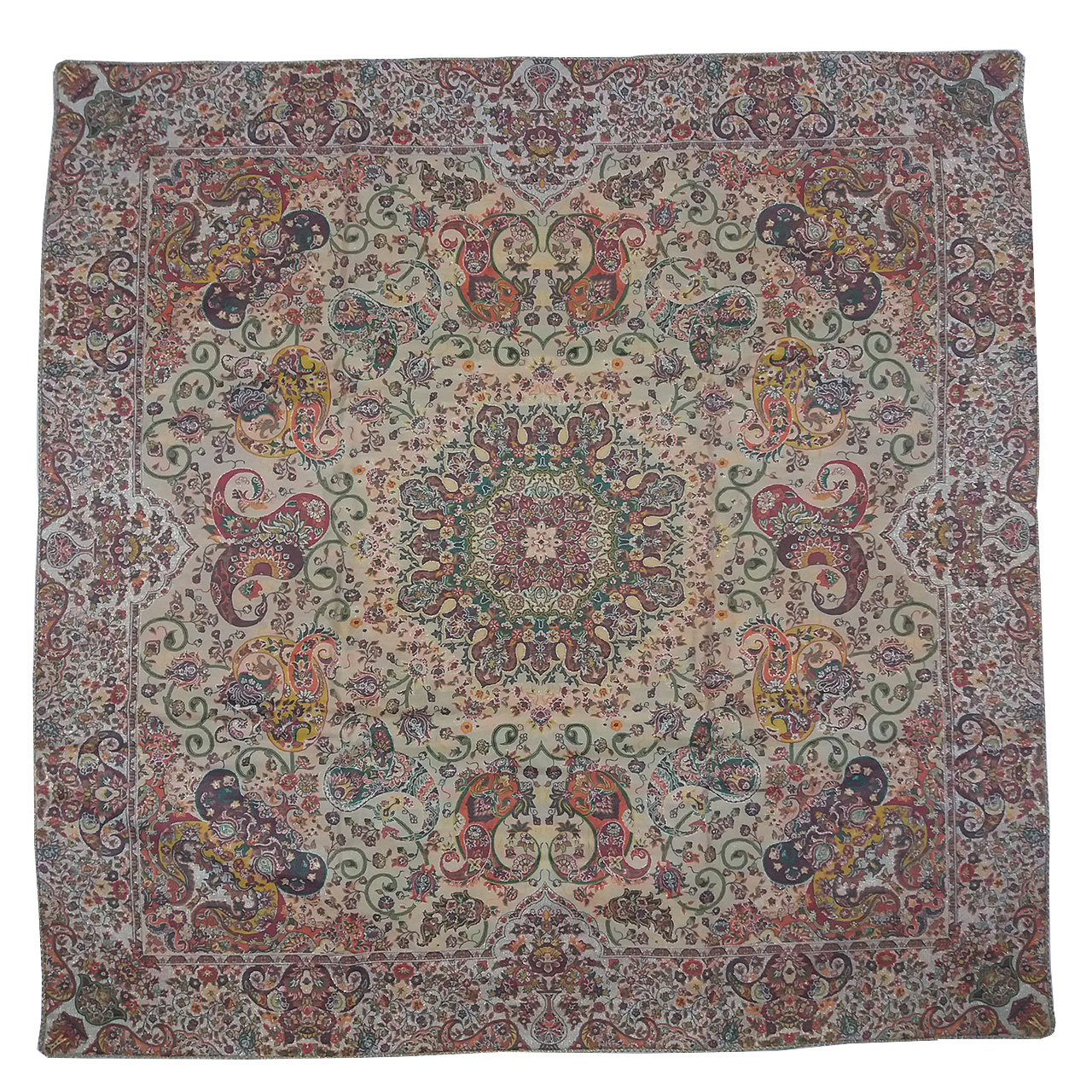 رومیزی ترمه تام طرح هشت بهشت