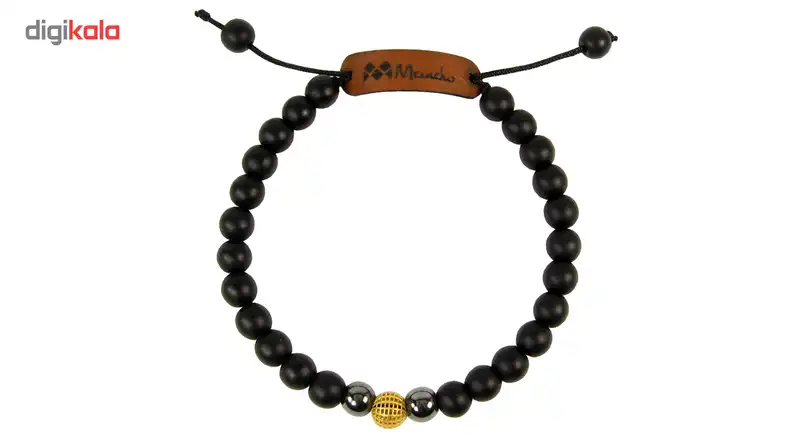 دستبند طلا 18عیار مردانه مانچو مدل BFG556