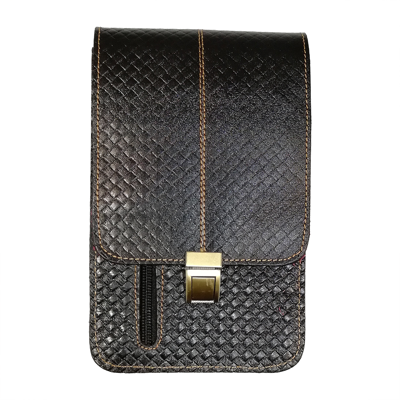 کیف پاسپورتی چرم کمالی مدل AH-00032