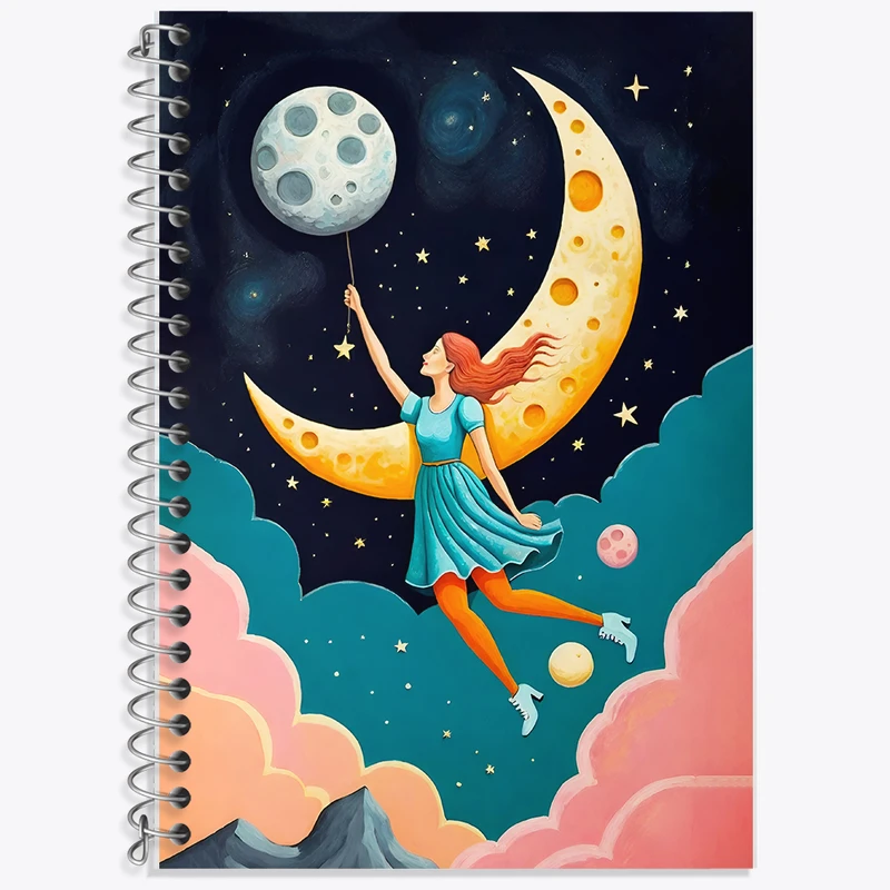 دفتر نت موسیقی 50 برگ خندالو طرح دخترانه کد F5136