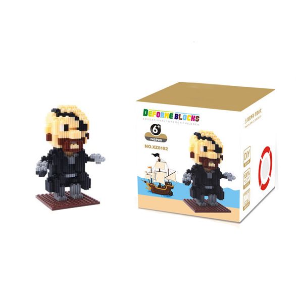 ساختنی سری Deforme Blocks مدل Mustache Pirate ساختنی سری Deforme Blocks مدل Mustache Pirate