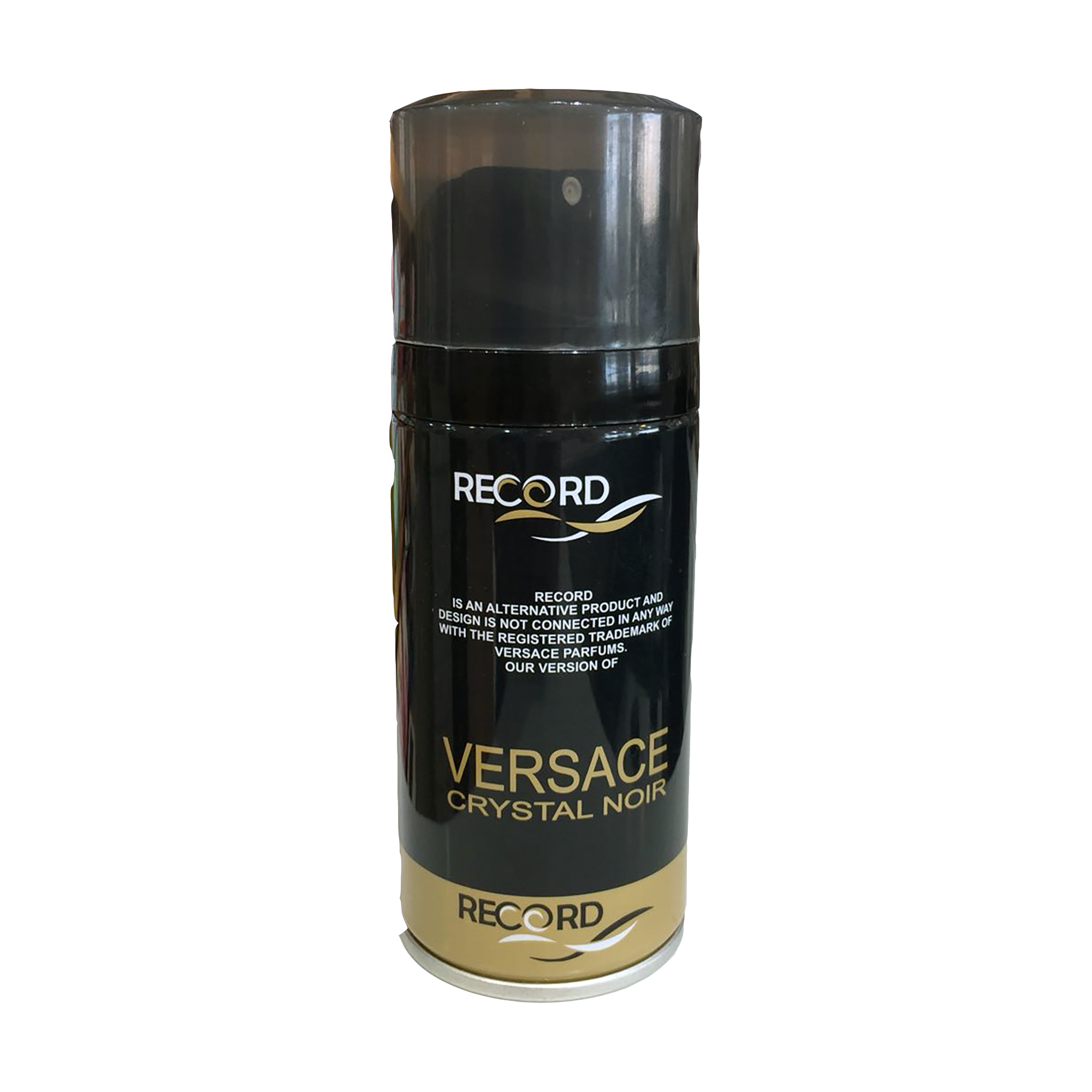 اسپری خوشبو کننده بدن رکورد مدل Versace Crystal Noir حجم 150 میلی لیتر