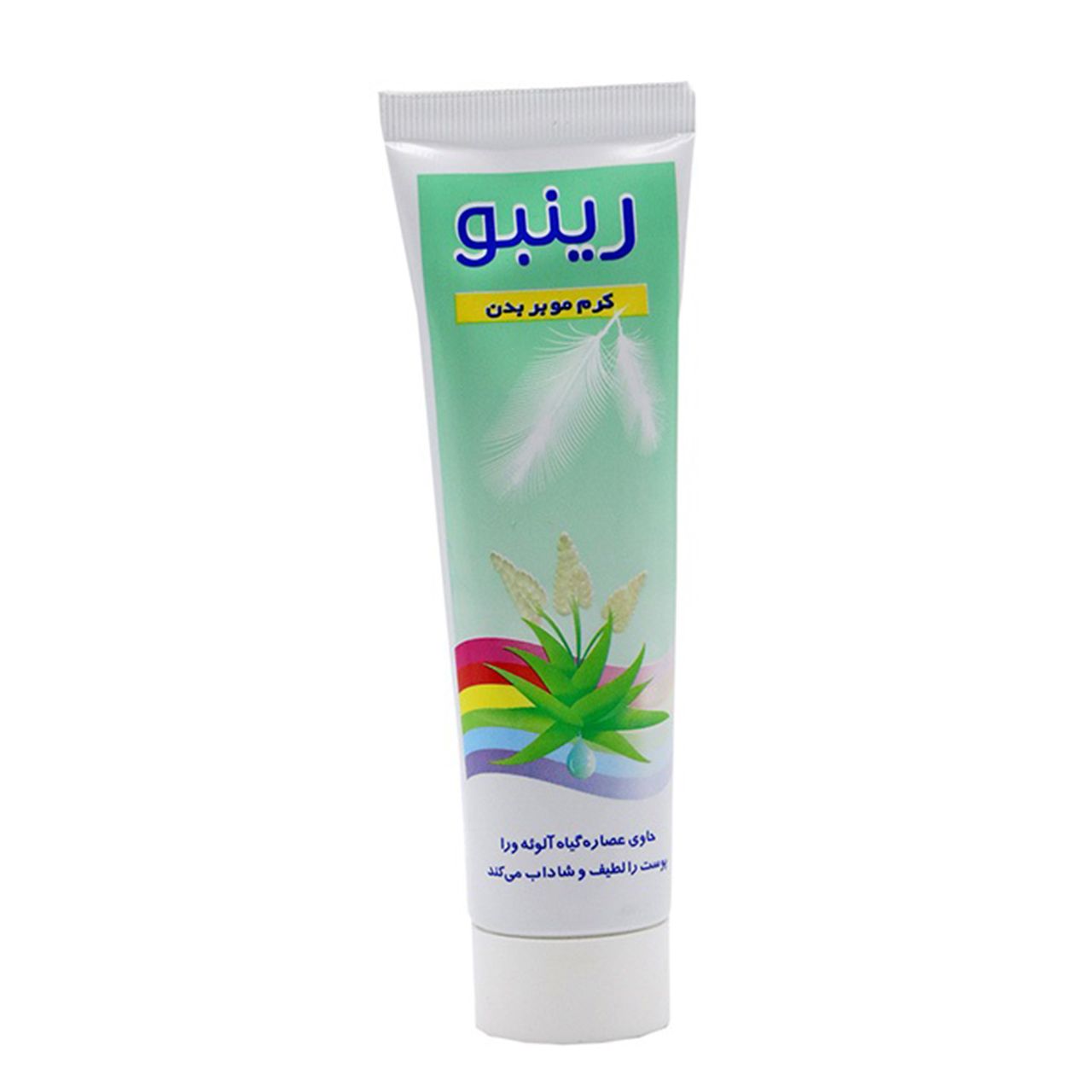 کرم موبر بدن رینبو مدل DEPILATORY CREAM حجم 100 میلی لیتر -  - 1