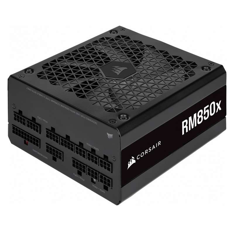 منبع تغذیه کامپیوتر کورسیر مدل RM850x منبع تغذیه کامپیوتر کورسیر مدل RM850x