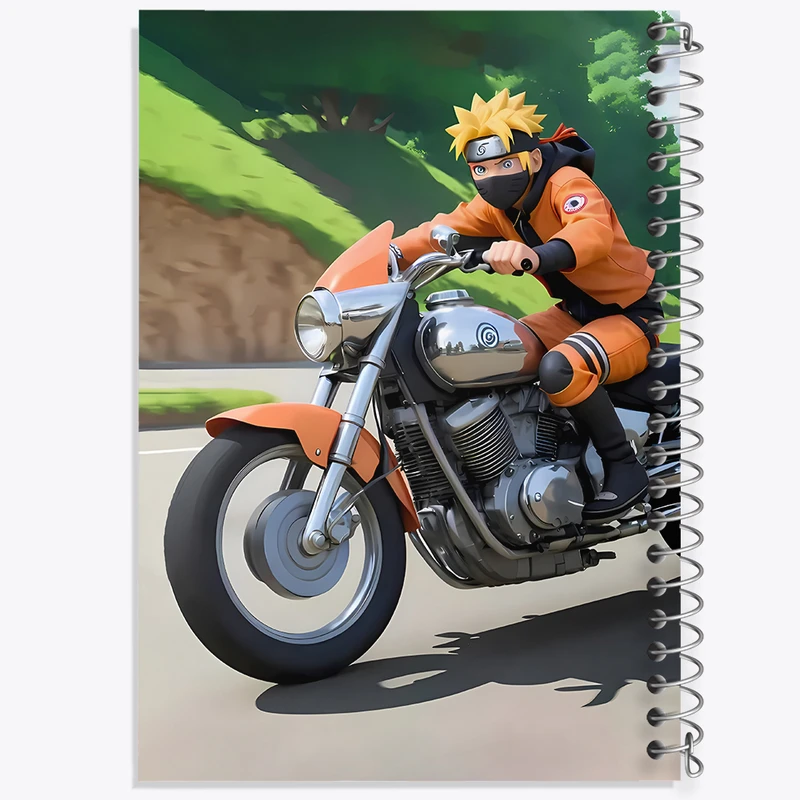 دفتر نقاشی 50 برگ خندالو طرح انیمه ناروتو (Naruto) کد F5600