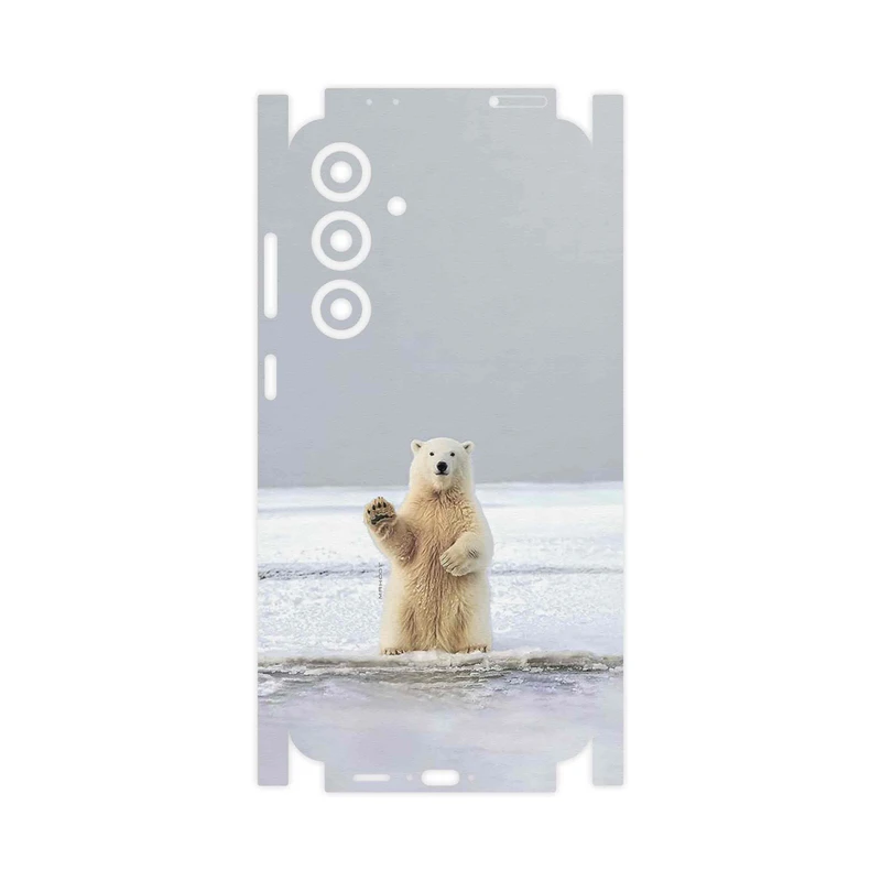 برچسب پوششی ماهوت مدل Polar_bear-FullSkin مناسب برای گوشی موبایل سامسونگ Galaxy S24 FE