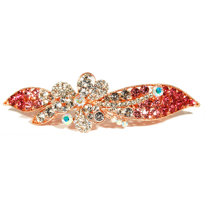 گیره مو آی جواهر مدل گل کد k55152