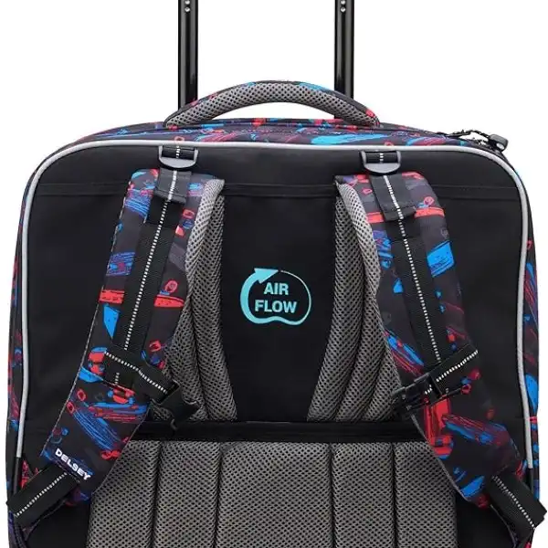 کوله پشتی چرخ دار دلسی مدل مدرسه ای کد 339145200