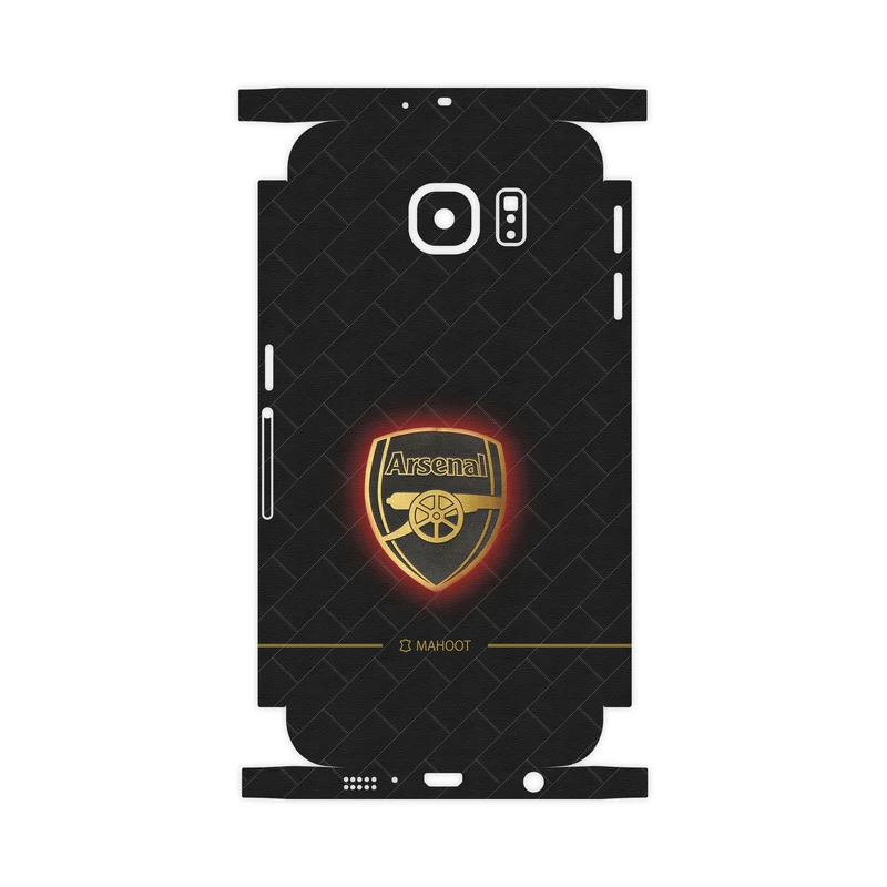 برچسب پوششی ماهوت مدل Arsenal-FC-FullSkin مناسب برای گوشی موبایل سامسونگ Galaxy S6