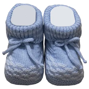 پاپوش نوزادی کارامل مدل 2852Blue