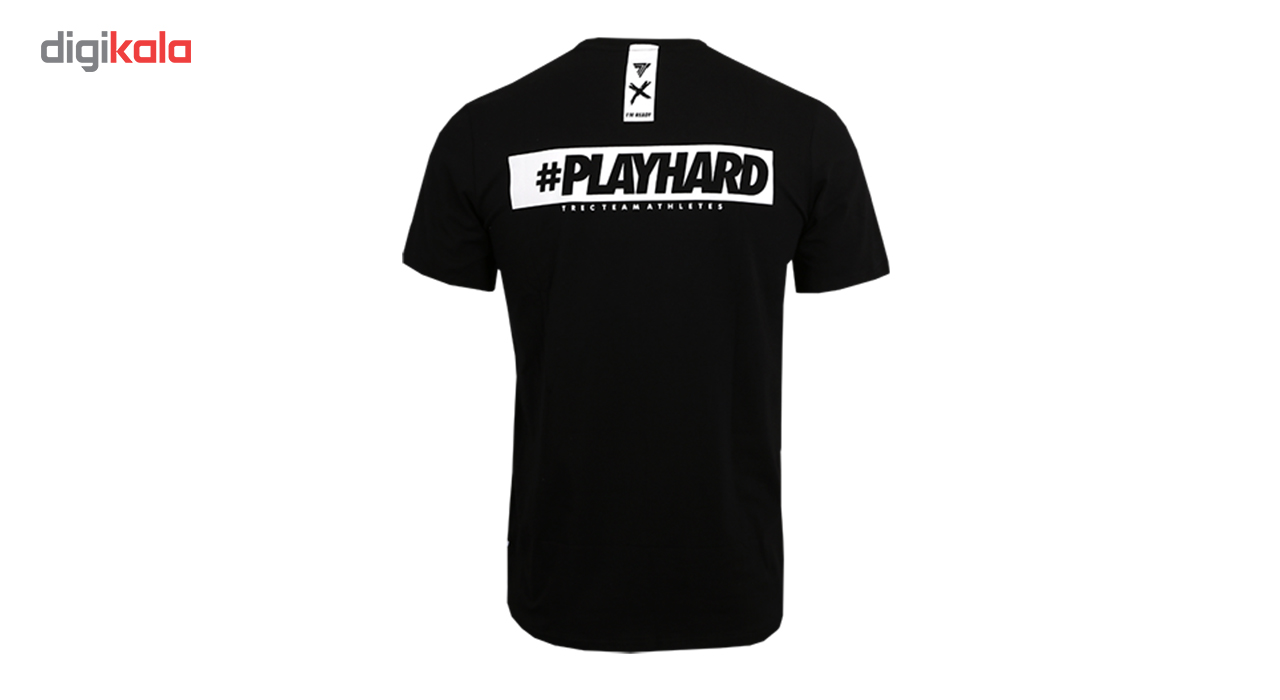 تیشرت مردانه ترِک ویر مدل Play Hard 010 Black