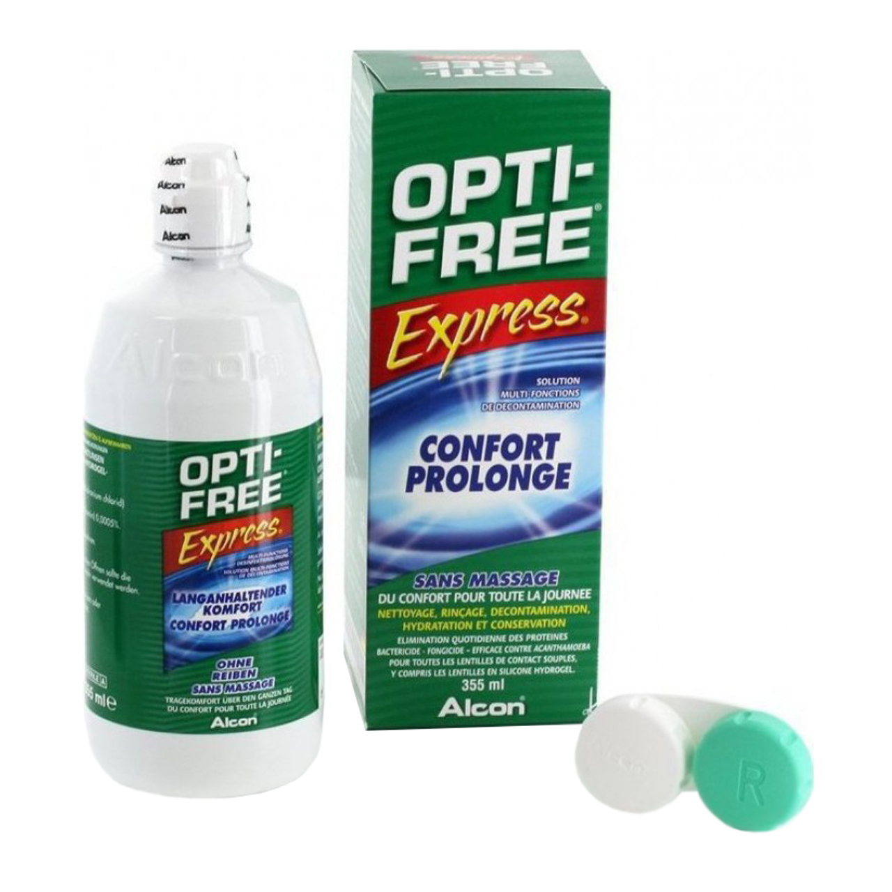 مایع لنز opti-free سایز L