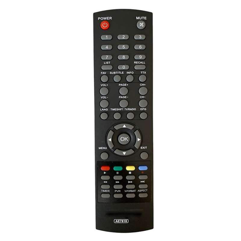 ریموت کنترل مدل AE7818 مناسب برای گیرنده دیجیتال دنای