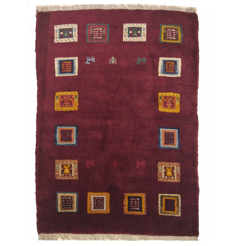 گبه دستبافت یک متری نرمین کسا کد NKP.Z 178