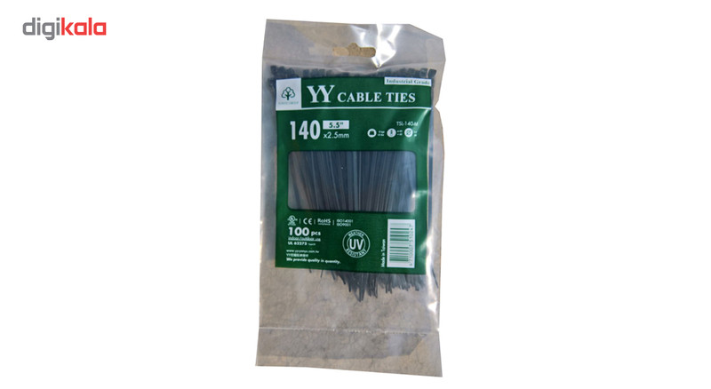 بست کمربندی وای وای مدل TSL-140-M سایز 2.5×140 میلیمتر بست کمربندی وای وای مدل TSL-140-M سایز 2.5×140 میلیمتر